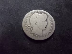 1912  Barber Quarter
