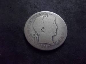 1897 O Barber Half Dollar