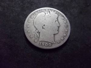 1900 O Barber Half Dollar