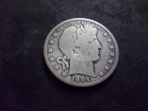 1904 Barber Half Dollar
