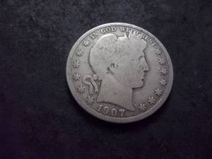 1907 Barber Half Dollar