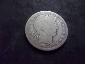1912 D Barber Half Dollar