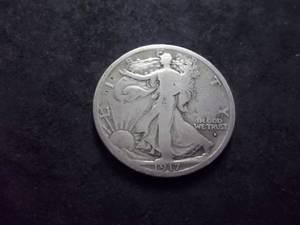 1917 D Obverse Mint Walker Half Dollar