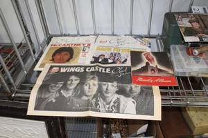 lot 222 image: Paul McCartney & Wings Vintage Music Magazines and Posters