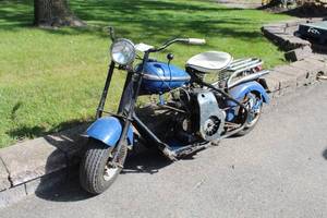 lot 202 image: 1953 Vintage ORIGINAL Cushman Eagle