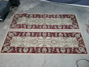 Matching Set of Karachi Bisque Rugs
