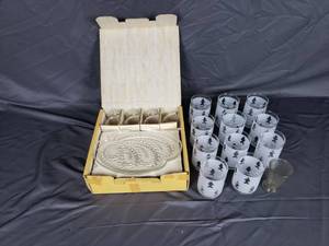 Glasses and Serving Trays