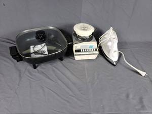 Rival Electric Skillet, Blender, Iron