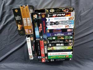 Lot of 25 VHS Movies