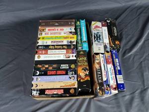 Lot of 25 VHS Movies
