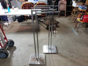 2 Clothing Hanger Racks
