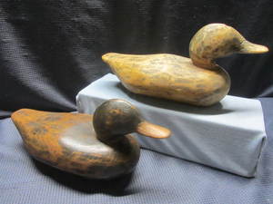 lot 24 image: Wooden Decoys
