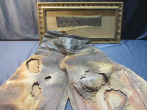lot 28 image: Leather Chaps, Rattlesnake Skin