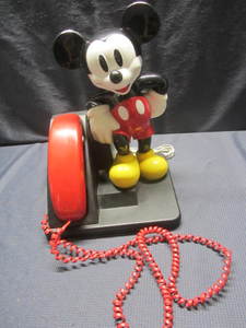 lot 55 image: Mickey Mouse Phone
