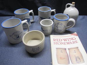 lot 94 image: Red Wing Pottery