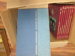 Box of NatureHunting Books & Natio...