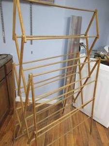 Space Saver Wood Drying Rack ...