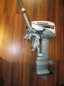 Evinrude Boat Motor Last operation...