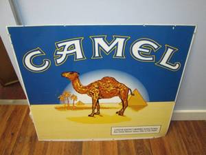 Metal Vintage Camel Sign See Photo...