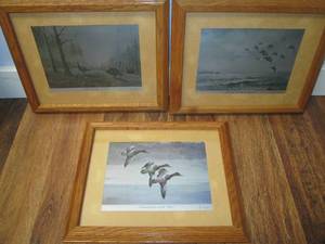 (3) Wall Art Pieces See Photos...