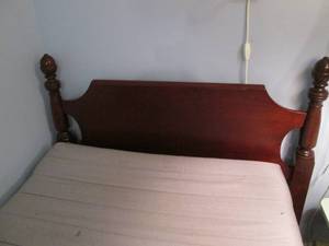 Twin Bed With Frame, Floor Lamp, Si...