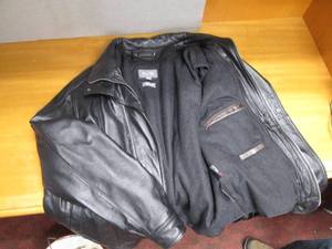 Wilsons Leather Winter Coat With T...