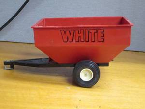 White Tractor Attachment...