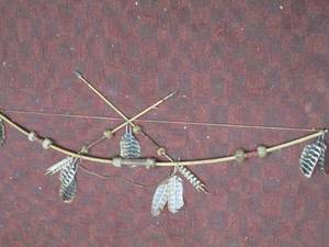 Handmade Bow With Arrows Made With...