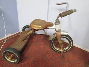Vintage Metal Tricycle ...