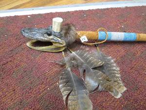 Handmade Peace Pipe made from real ...