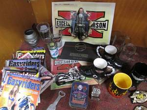 Large Lot of Easy Rider Magazines, ...