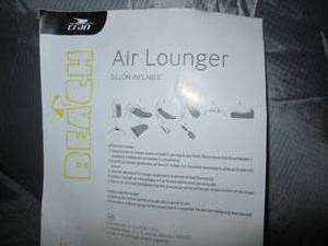 Air Lounger NEW Open Packaging