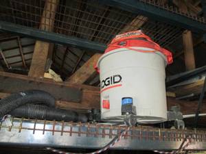 Ridgid Wet & Dry Vac With Hose Untested