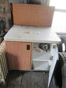 Commercial Size Cabinet Top Has Crack See Photos 30 X 35.5 X 54