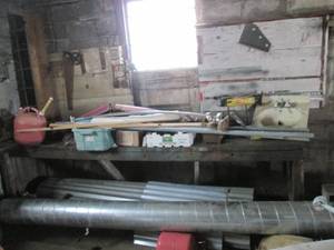 Lot of Goodies, Hardware, Gas Cans, Propane Tank, & More See Photos