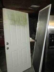 1 Door, 2 Screen Doors,- New With Hardware See Photos