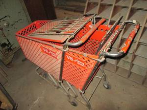 (2) Shopping Carts See Photos