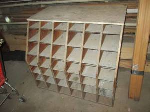 Solid Wood Display Cabinet 40 X 33 X 38