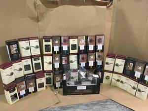 BALDWIN DOORSETS WITH DIFFERENT STYLESCOLORS AND MODELS CUSTOMER RETURNS SEE PICS