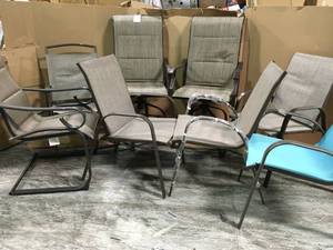 OUTDOOR PATIO CHAIRS CUSTOMER RETURNS SEE PICS