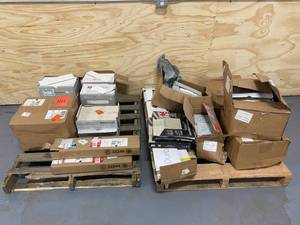 lot 28 image: Lot of Various Ceramic Wall Tiles and other Tile Related Items