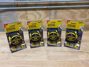 lot 85 image: STANLEY Lot of Four- FATMAX 25 ft Tape Measures