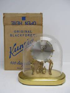 lot 51 image: Excellent Vintage KUNDO Black Forest 400 Hundred Day Anniversary Clock wOriginal Box