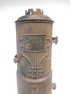 lot 155 image: Antique Cast Iron REX Model 20B Heater