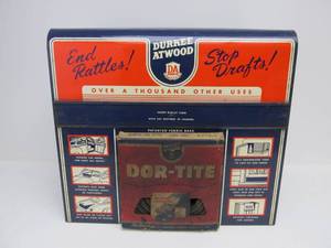 lot 66 image: Vintage DURKEE ATWOOD Service Station Advertising Display Cabinet