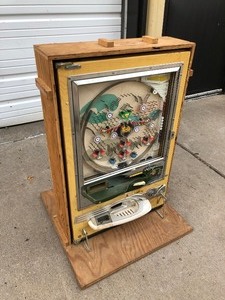 lot 185 image: Working Vintage NISHIJIN Pachinko Machine 