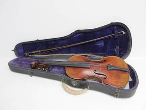 lot 223 image: Antique Copy of Antonius Stradivarius Violin ROBERT DOLLING Markneukirchen 