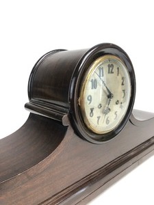 lot 2 image: LARGE antique Signed GUSTAV BECKER German Mantel Clock