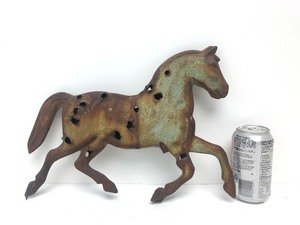 lot 149 image: Antique CopperTin Horse Weathervane
