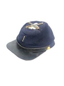 lot 110 image: Original Civil War Union Kepi Hat - Possibly 1st Minnesota Volunteers